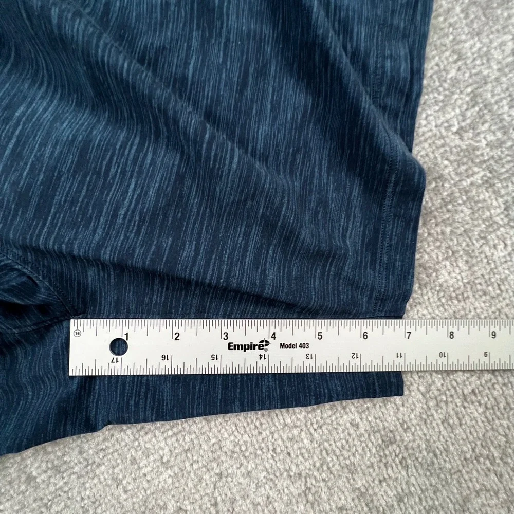 Lululemon Pace Breaker Linerless Short 7 Mens XL Heathered Nautical Navy Blue